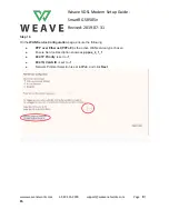 Preview for 9 page of Weave SmartRG SR505n Setup Manual