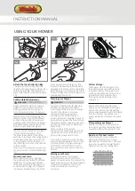 Preview for 10 page of Webb WER18HW Operator'S Manual & Parts List