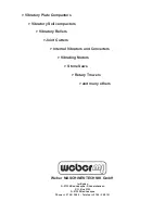 Preview for 33 page of Weber mt CR 7 Operating And Maintenance Instructions Manual