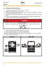 Preview for 8 page of Weco Discovery 172T Instruction Manual