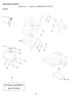 Preview for 40 page of Weed Eater 160637 Owner'S Manual