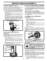 Preview for 21 page of Weed Eater 171883 Owner'S Manual