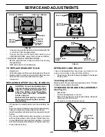 Preview for 22 page of Weed Eater 171883 Owner'S Manual