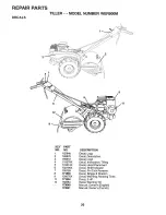 Preview for 26 page of Weed Eater 173640 Owner'S Manual