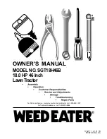 Preview for 1 page of Weed Eater 178277 Owner'S Manual