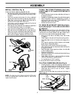 Preview for 7 page of Weed Eater 178387 Owner'S Manual