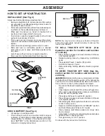 Preview for 7 page of Weed Eater 184071 Owner'S Manual