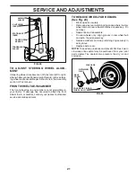 Preview for 21 page of Weed Eater 186073 Owner'S Manual