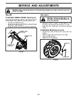 Preview for 15 page of Weed Eater 186100 Owner'S Manual