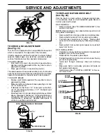 Preview for 21 page of Weed Eater 195013 Operator'S Manual