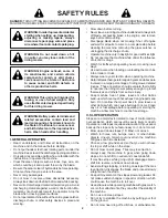 Preview for 2 page of Weed Eater 960 73 00-36 Owner'S Manual