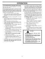 Preview for 8 page of Weed Eater 960 73 00-36 Owner'S Manual