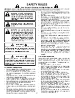 Preview for 2 page of Weed Eater 96016000100 Operator'S Manual