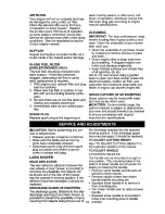 Preview for 16 page of Weed Eater 961.12011700 Operator'S Manual