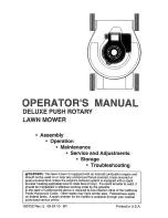 Preview for 1 page of Weed Eater 96112009000 Operator'S Manual