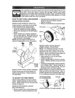 Preview for 8 page of Weed Eater 96112009000 Operator'S Manual