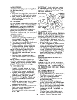 Preview for 15 page of Weed Eater 96112009000 Operator'S Manual