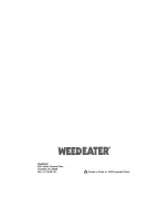 Preview for 21 page of Weed Eater HT 20V Owner'S Manual