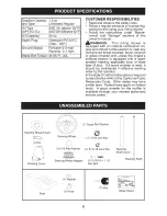 Preview for 6 page of Weed Eater One 28600 Operator'S Manual