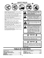 Preview for 3 page of Weed Eater S165H42A Owner'S Manual