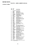 Preview for 35 page of Weed Eater S165H42A Owner'S Manual