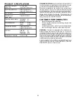 Preview for 4 page of Weed Eater S165H42C Owner'S Manual