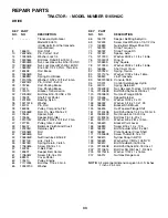 Preview for 33 page of Weed Eater S165H42C Owner'S Manual