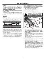 Preview for 16 page of Weed Eater W14538 Operator'S Manual