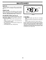 Preview for 18 page of Weed Eater WET1338B Owner'S Manual