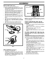 Preview for 7 page of Weed Eater WET1742STB Owner'S Manual