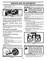 Preview for 22 page of Weed Eater WET17H42STA Owner'S Manual