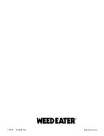 Preview for 2 page of Weed Eater wex35s20 Manual