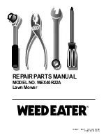 Preview for 45 page of Weed Eater wex40r22 Instruction Manual