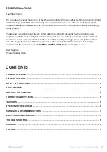 Preview for 3 page of weewell WHC640 User Manual