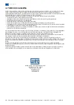 Preview for 142 page of WEG AG10 250 Installation, Operation And Maintenance Manual