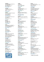 Preview for 143 page of WEG AG10 250 Installation, Operation And Maintenance Manual