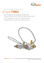 Weh TW54 Operating Instructions Manual preview