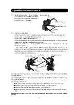 Preview for 18 page of WEIBANG SC409H Operator'S Manual