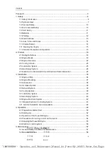 Preview for 4 page of WEICHAI BAUDOUIN PowerKit 16M33 Series Operation And Maintenance Manual