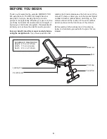 Preview for 4 page of Weider 30279.0 Manual