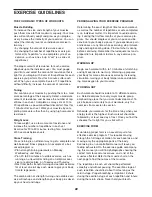 Preview for 22 page of Weider Ii20 User Manual