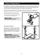 Preview for 9 page of Weider Pro 145 User Manual