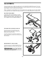 Preview for 15 page of Weider PRO 396 User Manual