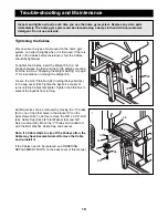 Preview for 19 page of Weider WESY81081 User Manual