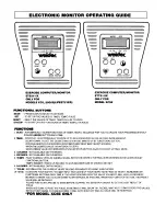 Preview for 20 page of Weider Xc5 Skimaster Manual