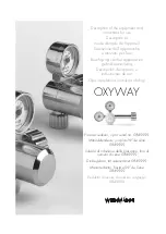 Weinmann OXYWAY Fast I Description Of The Equipment And Instructions For Use preview