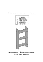 Weka Holzbau 500.0128.40.00 Assembly Instructions Manual preview