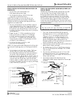 Preview for 9 page of Welbilt Multiplex WBK10X Instruction Sheet