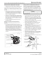 Preview for 13 page of Welbilt Multiplex WBK10X Instruction Sheet