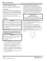 Preview for 16 page of Welbilt Multiplex WBK10X Instruction Sheet